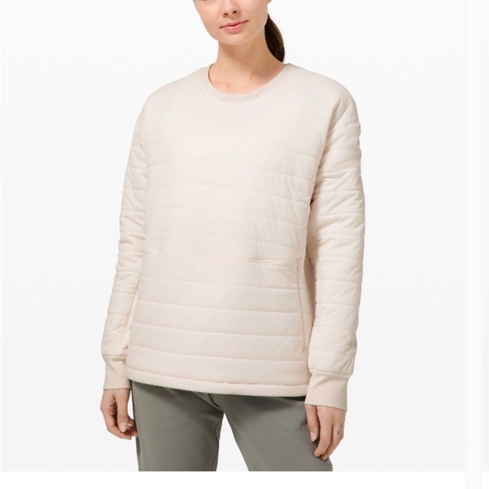 Lululemon Dynamic Movement Crew (unworn!) | Ivory | Size 4